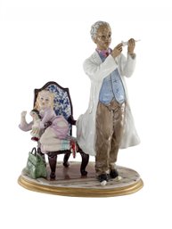 At The Doctor Porcelain Figurine