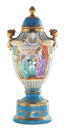 Gorgeous Lady Hand-painted Porcelain Vase