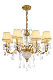 Empire Style Crystal Chandelier