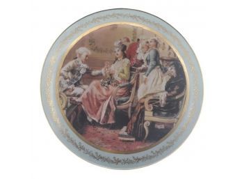 Rococo Style Decorative Plate