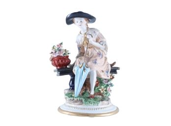 Porcelain Lady Figurine