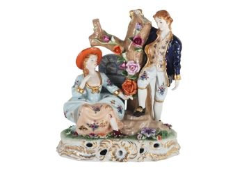 Courtship Porcelain Figurine