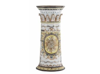 Hand Painted Porcelain Roman Column