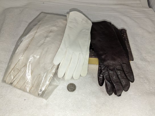 Box Of 3 Pairs Of Gloves