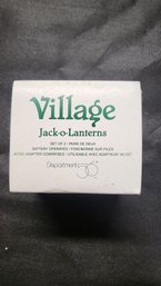 Department 56 - Village Jack-o-laterns