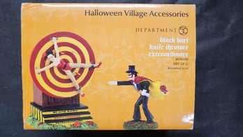 Department 56 - Black Bart Knife Thrower Extraudinaire