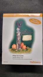 Department 56 - Spooky Village Sign