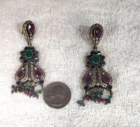 Costume Jewelry - Art Deco Beaded Earrings