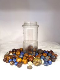 Vintage Clay Marbles