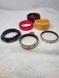 Six Vintage Bracelets