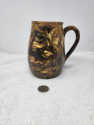 Vintage Mochaware Jug