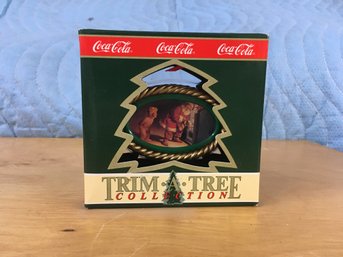 Coca-Cola Trim A Tree Collection Ornament 1990