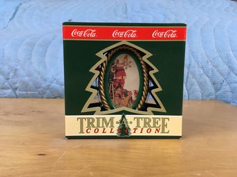 Coca-Cola Trim A Tree Collection Ornament 1990