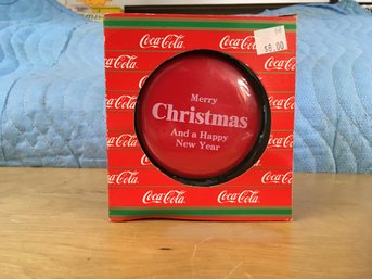 Coca-Cola Photo Ornament 1985