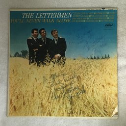 The Lettermen - You'll Never Walk Alone - Signed