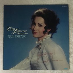 Carol Lawrence - New Friends - Signed