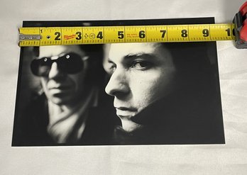 Photograph Of Robert Gordon & Link Wray - Close Up Robert In Front  (European Set)