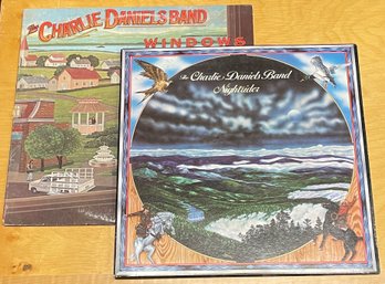 Two LP's From The Charlie Daniel's Band - Windows & Nightrider