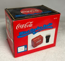 Coca Cola Mini Cooler Radio