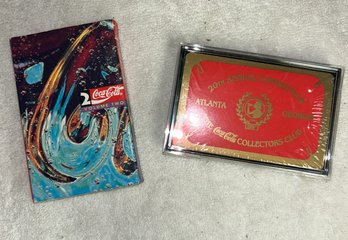 Coca Cola Cassette And Collectors Playing Cards