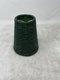 Green Beaded Lamp Shade