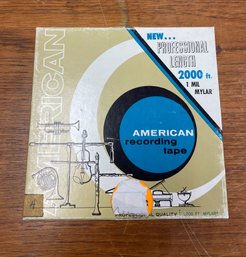 Two American Reel To Reel Tapes - Lot Of 2