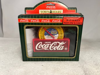 Coca Cola Town Square Collection Thermometer