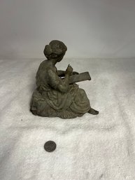 Woman Sitting Statue