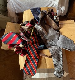 Box Of Silk Neckties