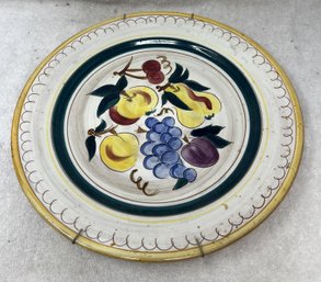 Hand Painted Stengel Plate