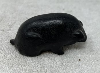 Pig Cast Iron Paperweight