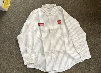 Vintage Coca-Cola Worker Button Up Shirt  XL - Christopher