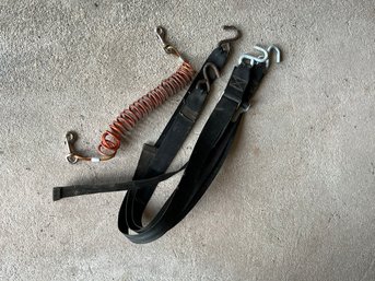 Wrapped Wire Dog Leash & Other Ties