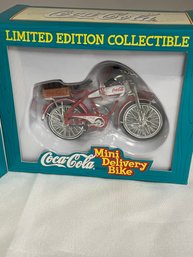 Coca-Cola - Mini Delivery Bike - Limited Edition Collectible