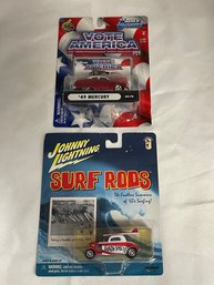 Muscle Machines '49 Mercury & Johnny Lightning Surf Rods