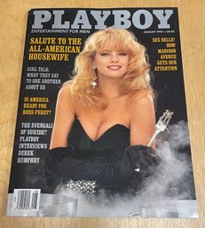 Playboy - August 1992 - Salute To The North American Housewife - Margie Murphy