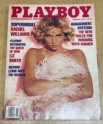 Playboy - February 1992 - Supermodel Rachel Williams