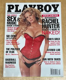 Playboy - April 2004 - Supermodel Rachel Hunter