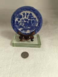 VTG House Of Blue Willow Japan Decorative Tea Plate
