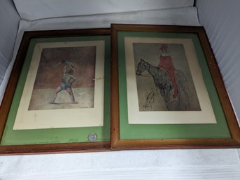 Piccasso Lithograph Art - Set Of 2