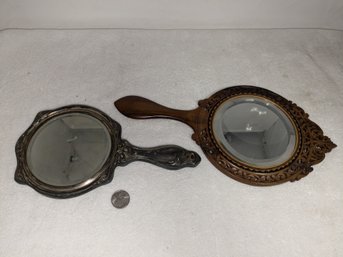 2 Antique Mirrors