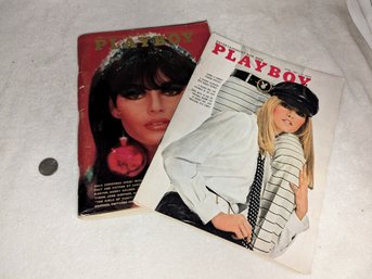 December 1966 And April 1967 Playboy Magazines