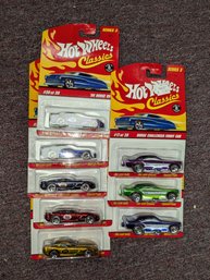 Lot Of Hot Wheels Classics - 5 ' 06 Dodge Viper And 3 Dodge Challenger Funny Car