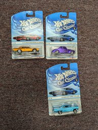 Hot Wheels Cool Classics - Set Of 3