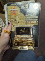 Racing Champions Mint 24k Gold Chevy