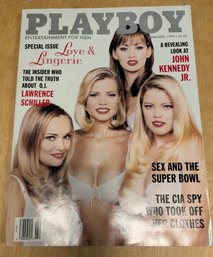 Playboy - February 1997 - Special Issue Love & Lingerie