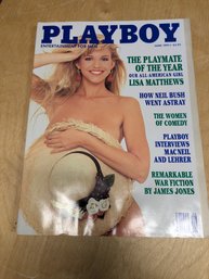 Playboy - July 1991 - The Playmate Of The Year Lisa Matthews