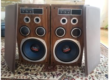 Vintage Fisher ST-789 Stereo Speakers