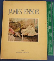 Art Book On JAMES ENSOR (Artist) James Sidney Edouard, Baron Ensor (13 April 1860  19 November 1949)