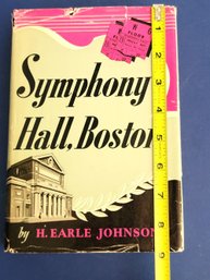 SYMPHONY HALL, BOSTON With A List Of Works Performed By The Boston Symphony Orchestra, First 1950